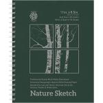 Pentalic Multi-Media Nature Sketch Book 8.5" x 11" - (50 Sheets, 130lb)