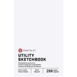 Pentalic Utility Sketchbook 5.5" x 8.5" - (288 Pages, 60lb)