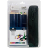 Royal Langnickel Essentials Drawing Art Set with Pencil Case - (15 Pieces)