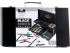 Royal Langnickel Essentials - 52pc Two-Tier Black Series Wooden Box Sketching Artist Set  RSET-ART4202