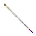 Royal Langnickel Soft-Grip Synthetic Sable Brush - Short Handle, Angular 3/8"