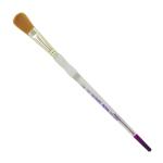 Royal Langnickel Soft-Grip Synthetic Sable Brush - Short Handle, Oval Mop 1/2"