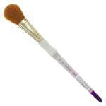 Royal Langnickel Soft-Grip Synthetic Sable Brush - Short Handle, Oval Mop 3/4"