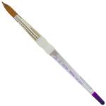 Royal Langnickel Soft-Grip Synthetic Sable Brush - Short Handle, Round #16