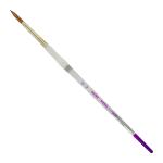 Royal Langnickel Soft-Grip Synthetic Sable Brush - Short Handle, Round #6