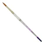 Royal Langnickel Soft-Grip Synthetic Sable Brush - Short Handle, Round #8
