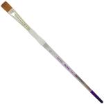 Royal Langnickel Soft-Grip Synthetic Sable Brush - Short Handle, Shader #10