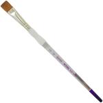 Royal Langnickel Soft-Grip Synthetic Sable Brush - Short Handle, Shader #12