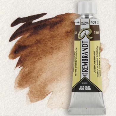 Royal Talens Rembrandt Watercolour - (0.3oz/10ml) Burnt Umber