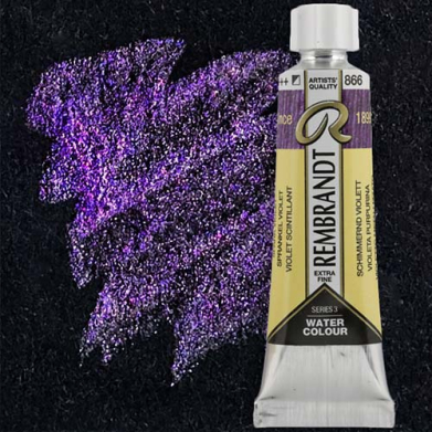Royal Talens Rembrandt Watercolour - (0.3oz/10ml) Sparkle Violet