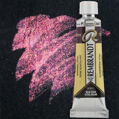 Royal Talens Rembrandt Watercolour - (0.3oz/10ml) Sparkle Pink