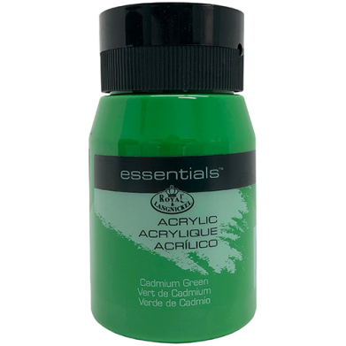 Royal Langnickel Essentials Acrylic Paint - (16.9oz/500ml) Cadmium Green
