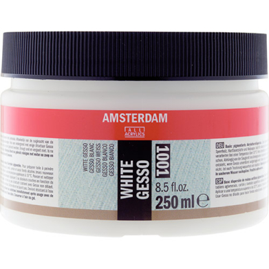 Amsterdam Gesso - (8.5oz/250ml) White