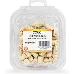 Hygloss Cork Stoppers - (60 Pieces) 11/16"x1/2"x3/8"