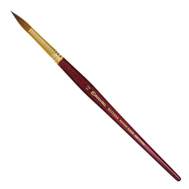 Escoda Reserva Kolinsky Tajmyr Watercolor Brush - Round #12