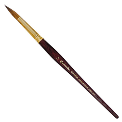 Escoda Reserva Kolinsky Tajmyr Watercolor Brush - Round #14