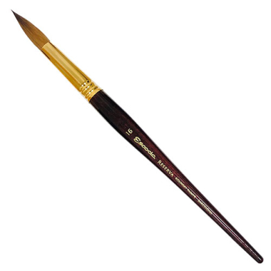Escoda Reserva Kolinsky Tajmyr Watercolor Brush - Round #16