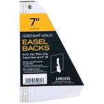 Lineco Self-Stick Easel Backs - (5 Pack) 7" White