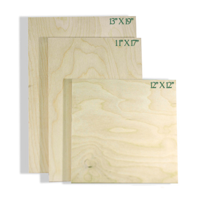 Richeson Cradled Birch Panel 8" x 8' (3/4" Deep)