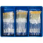 Royal Langnickel Brush Tray Classpack - (72 Brushes) Gold Taklon Soft-Grips