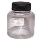 Badger Glass Airbrush Jar & Cover - 2oz