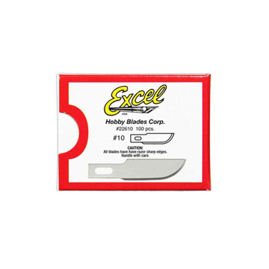 Excel Hobby Knife Replacement Blades - (100 Pack) #10
