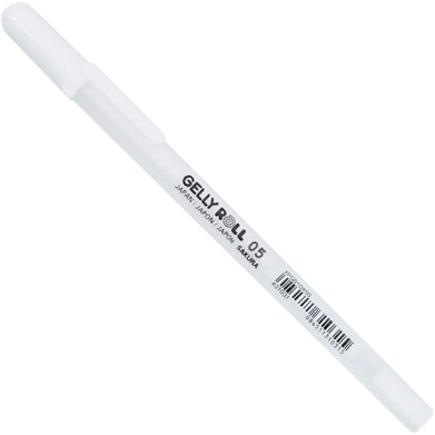 Sakura Gelly Roll Classic Pen - 05 Fine Line, White