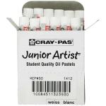 Sakura Cray-Pas Junior Artist Oil Pastels - (12 Pack) White