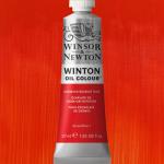 Winsor & Newton Winton Oil Colour Paint - (1.25oz/37ml) Cadmium Scarlet Hue