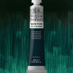 Winsor & Newton Winton Oil Colour Paint - (6.75oz/200ml) Phthalo Deep Green