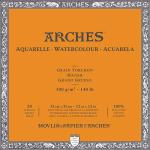 Arches Watercolor Rough Press Block 12" x 12" - (20 Sheets, 140lb)