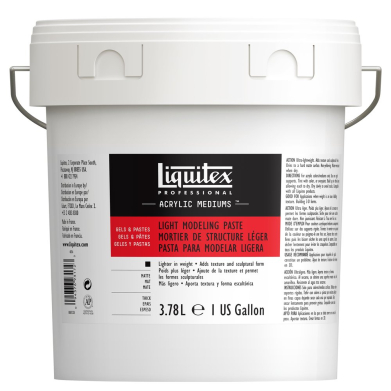 Liquitex Professional Acrylic Medium - (1 Gallon) Light Modeling Paste