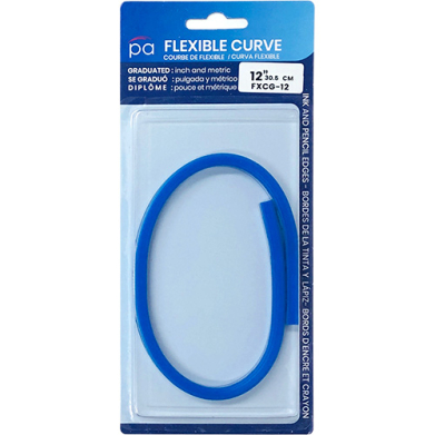 Pacific Arc Flexible Curve Graduated 12"  PAFXCG-12