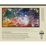 Bee Paper All Purpose Disposable Palette Paper 16" x 20" - (50 Sheets, 30lb)