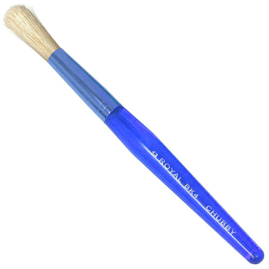 Royal Langnickel Big Kids Choice Chubby Brush - Round, Blue