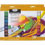 Royal Langnickel Essentials Gouache Paints 0.7oz/21ml - (18 Pack)