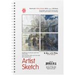 Pentalic Artist Sketch Pad 5.75" x 8.5" - (80 Sheets, 80lb)