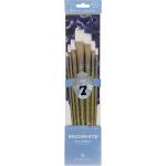 Royal Langnickel Snowhite Synthetic Long Handle Brush Set - 7pc Brights