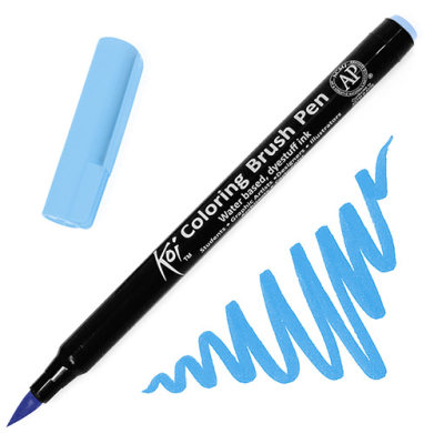 Sakura Koi Coloring Brush Pen - Sky Blue