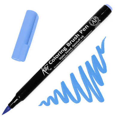 Sakura Koi Coloring Brush Pen - Aqua Blue