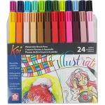Sakura Koi Coloring Brush Pens Set - (24 Pack)
