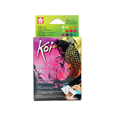 Sakura Koi Water Colors Pocket Field Sketch Box - (12 Colors) Creative Art Colors