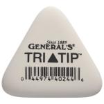 Tri-Tip Soft Triangular White Eraser