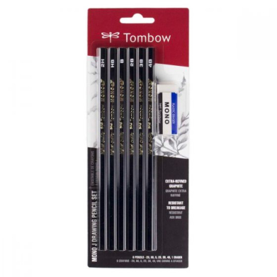 Tombow Graphite Drawing Pencil Set 6ct  TM61107