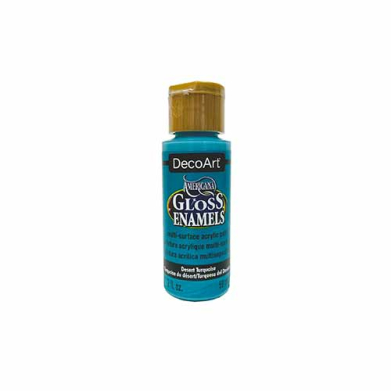 DecoArt Americana Gloss Enamels-Desert Turquoise