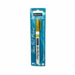 DecoArt Opaque Glass Paint Marker-Gold Metallic