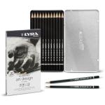 Lyra Rembrandt Art Design Pencil Metal Box Set - 12pc