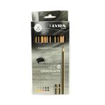 Lyra Graduate Graphite Pencil Set -12pcs