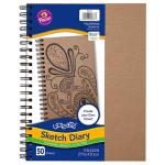Create Your Own Sketch Diary 11"x8 1/2" Natural - 50 sheets