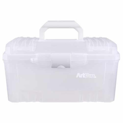 ArtBin 17" Twin Top Supply Box-Clear